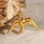 Broche Colombe Dorée - Vignette | Brochiva