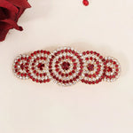 Broche cheveux Rouge Éclat - Vignette | Brochiva