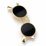Broche lunette - Vignette | Brochiva