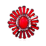 Broche soleil royal - Vignette | Brochiva