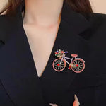 Broche vélo élégant - Vignette | Brochiva