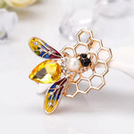 Broche abeille nectar - Vignette | Brochiva
