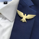 Broche aigle prestance - Vignette | Brochiva
