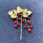 Broche baies d’automne - Vignette | Brochiva