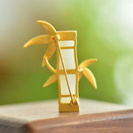 Broche bambou cigale - Vignette | Brochiva