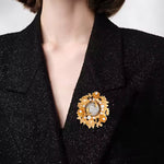 Broche baroque florale - Vignette | Brochiva