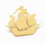 Broche bâteau - Vignette | Brochiva