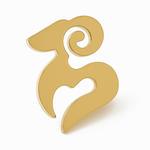 Broche bélier - Vignette | Brochiva