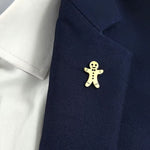 Broche bonhomme pain d'épices - Vignette | Brochiva