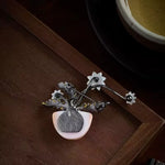 Broche bouquet vase - Vignette | Brochiva