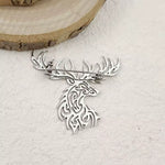 Broche cerf tribal - Vignette | Brochiva