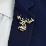 Broche cerf tribal - Vignette | Brochiva