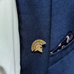 Broche casque chevalier - Vignette | Brochiva