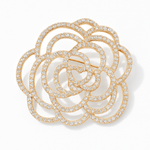 Broche cœur fleuri - Vignette | Brochiva