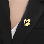 Broche cœur union - Vignette | Brochiva