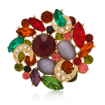 Broche carnaval lunaire - Vignette | Brochiva