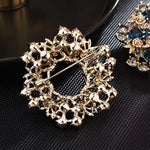 Broche couronne florale - Vignette | Brochiva