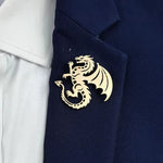 Broche dragon furieux - Vignette | Brochiva