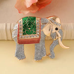 Broche éléphant d'Asie - Vignette | Brochiva