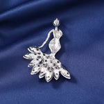 Broche femme élégante - Vignette | Brochiva