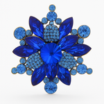 Broche flocon céleste - Vignette | Brochiva