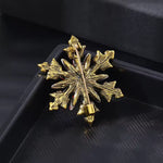 Broche flocon de Noël - Vignette | Brochiva