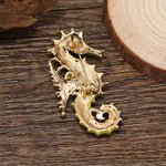 Broche hippocampe élégant - Vignette | Brochiva