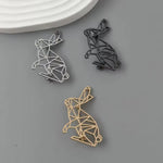 Broche lapin ajouré - Vignette | Brochiva