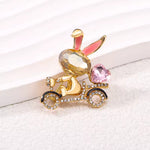Broche lapin d'amour express - Vignette | Brochiva
