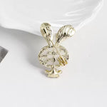 Broche lapin love - Vignette | Brochiva