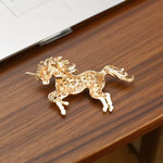 Broche licorne scintillante - Vignette | Brochiva