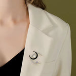 Broche lunes jumelles - Vignette | Brochiva