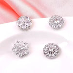 Broche magnétique fleur cristal - Vignette | Brochiva