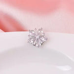 Broche magnétique fleur cristal - Vignette | Brochiva