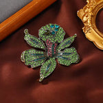 Broche orchidée éclat - Vignette | Brochiva