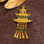 Broche pagode impériale - Vignette | Brochiva