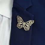 Broche papillon ajourée - Vignette | Brochiva