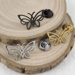 Broche papillon épuré - Vignette | Brochiva