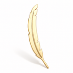 Broche plume - Vignette | Brochiva