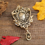 Broche plume royale - Vignette | Brochiva