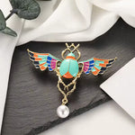 Broche scarabée de l’aube - Vignette | Brochiva