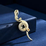 Broche serpent protecteur - Vignette | Brochiva