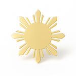 Broche soleil - Vignette | Brochiva