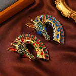 Broche tête de girafe - Vignette | Brochiva