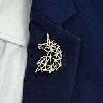 Broche tête de licorne - Vignette | Brochiva