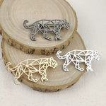 Broche tigre ajourée - Vignette | Brochiva