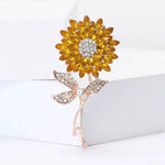 Broche tournesol radieux - Vignette | Brochiva