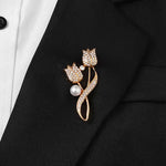 Broche tulipe - Vignette | Brochiva