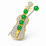 Broche violon - Vignette | Brochiva