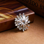 Broche abeille butine - Vignette | Brochiva